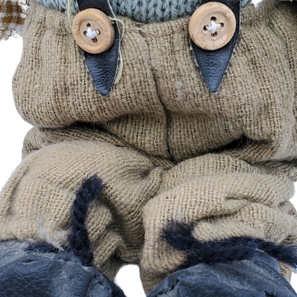 Vintage Ragamuffin Boy & Girl Porcelain & Sawdust Dolls Hand Painted Faces - Picture 9 of 9